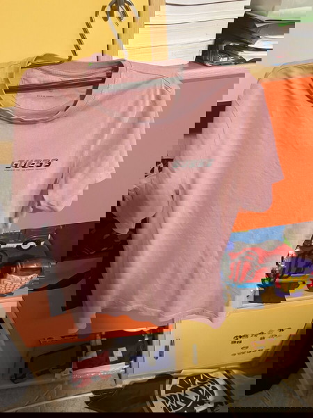 Guess Ανδρική  T-shirt Medium Βαμβακερό