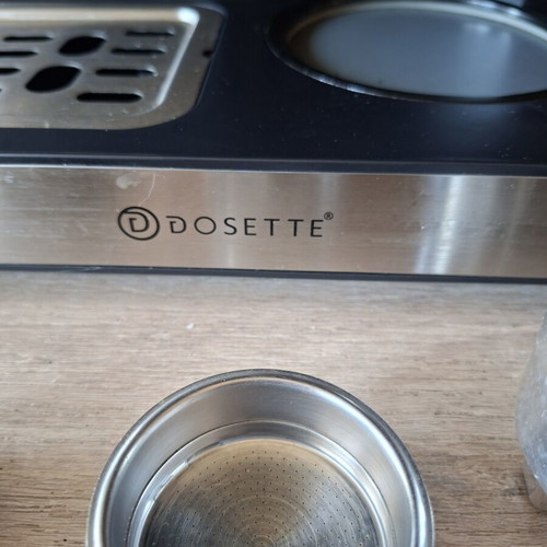 Dosette Coffee Maker used, makes French coffee, espresso, and milk froth