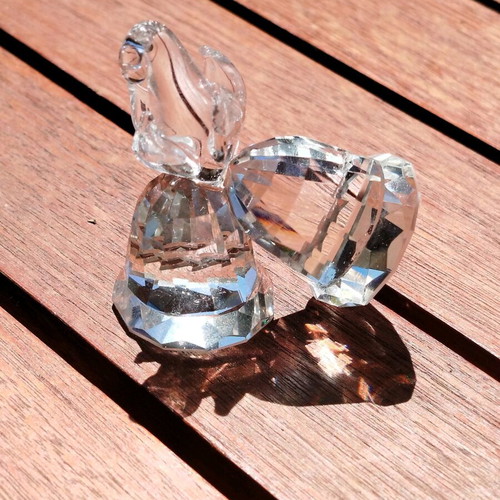Crystal decorative bells like new