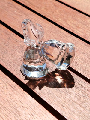 Crystal decorative bells like new