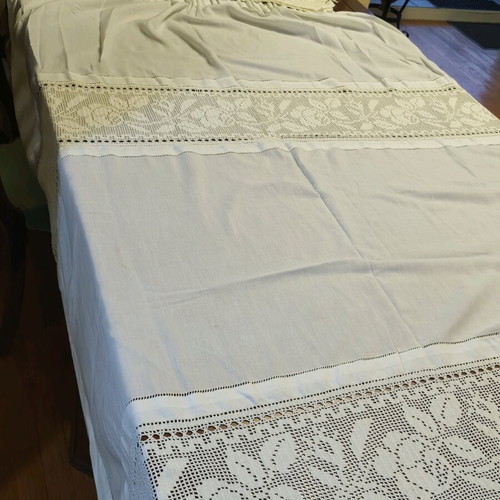 Handmade curtains like new, set of 2, 145x160 cm