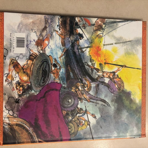 Iliad like new with beautiful illustrations for elementary children