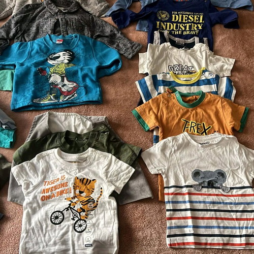 Baby clothes like new, pack of 65 pieces boys (0-9 months)
