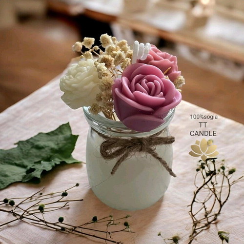 Handmade scented candle new