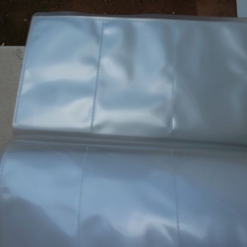 Plastic card holder like new, 60 pieces