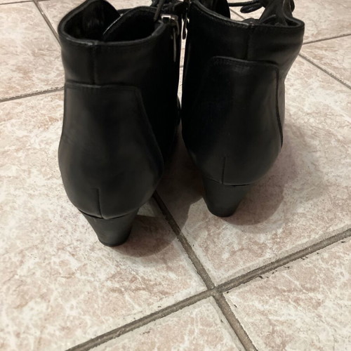 Aero Anatomics leather lace-up anatomical shoes size 38, like new, black