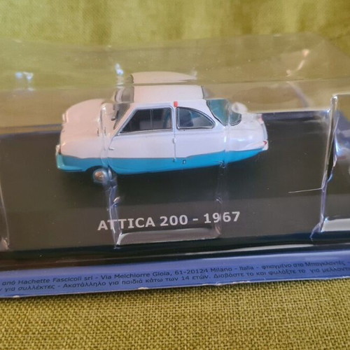 Attica 200 1967 Fuldamobil miniature car like new