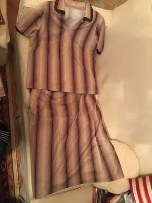 Women’s handmade blouse and skirt set new, size L