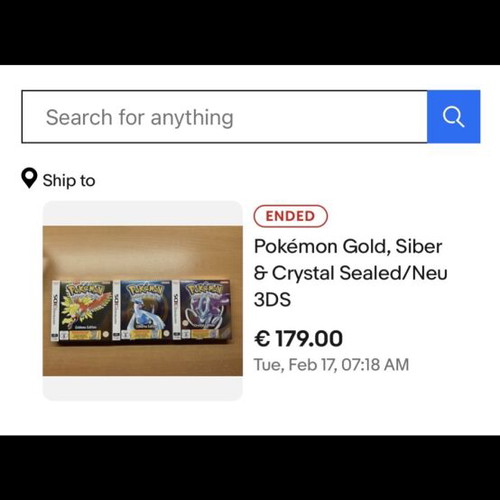 Pokémon Nintendo 3DS sealed game pack 2017-2018 new