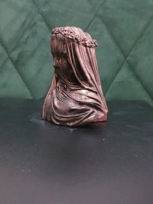 Γύψινο αγαλματάκι replica "Veiled Lady" του Raffaele Monti καινούργιο
