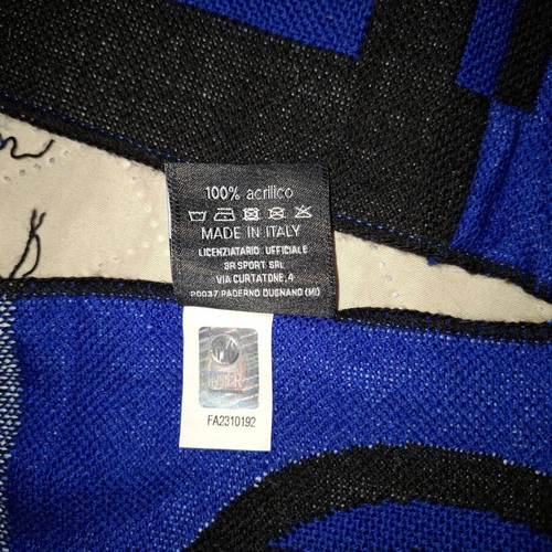Inter Milan Scarf like new, original