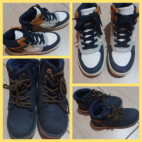 Boys' boots like new, pack of 2 pairs Orchestra