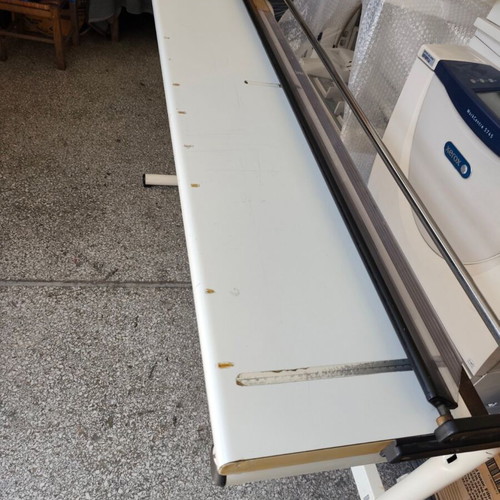Cutting machine and Ibico spiral binding machine used