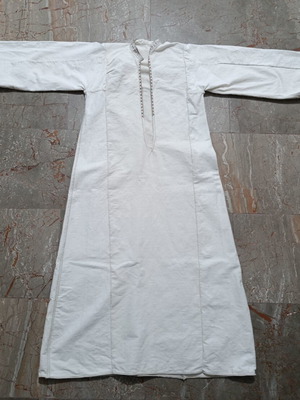 Traditional shirt with beautiful patterns used