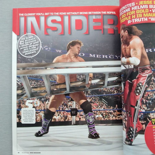 WWE Magazine Holiday 2008 used, John Cena cover