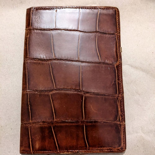 Leather vintage wallet like new, brown