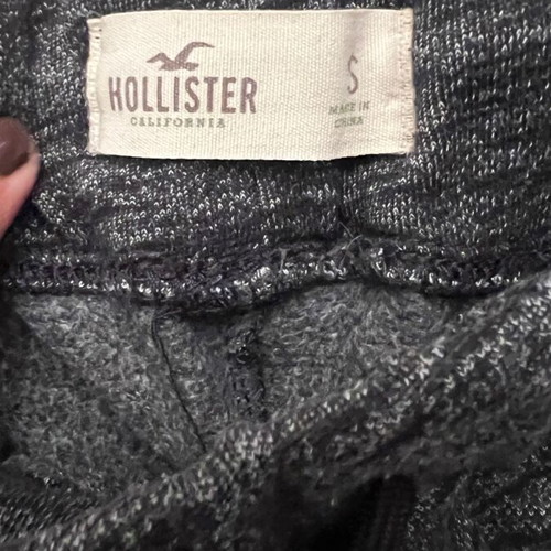 Hollister men's sweatpants Small gray like new