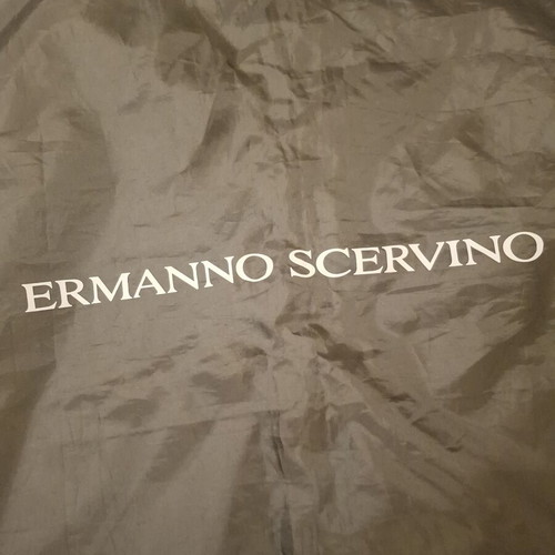 Ermanno Scervino garment bag like new, black with logo