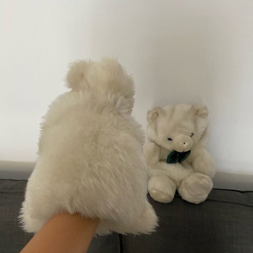 German vintage teddy bears used, pack of 2 pieces