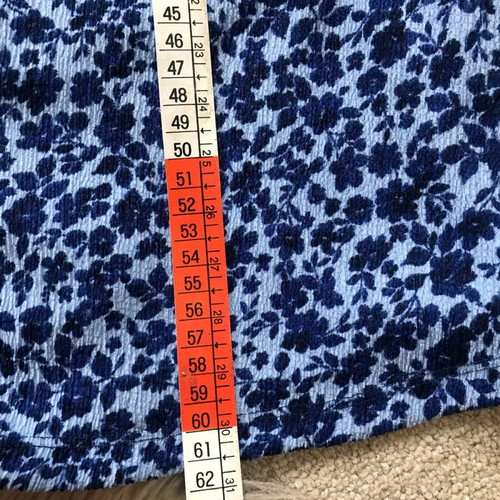 M&S dress-shorts new white with blue flowers