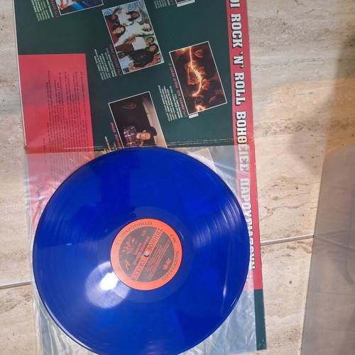 Rock 'N' Roll Voitheies No 2 LP used, rare blue transparent vinyl
