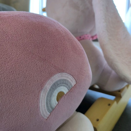 Rocking Animal Nattou with Safety Belt like new