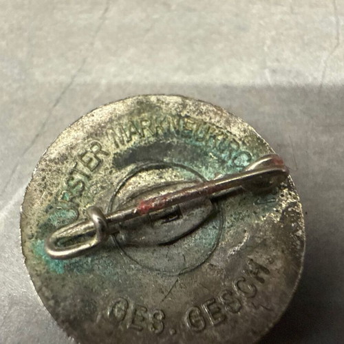 Danziger Luftschutzbund DLB WWII enamel badge