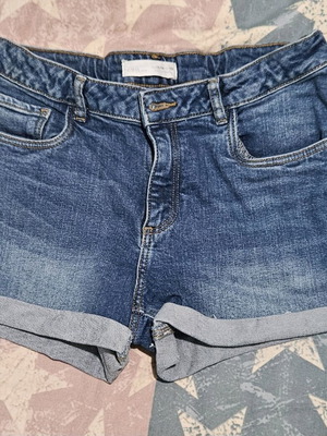Zara girls' shorts blue 158 cm like new