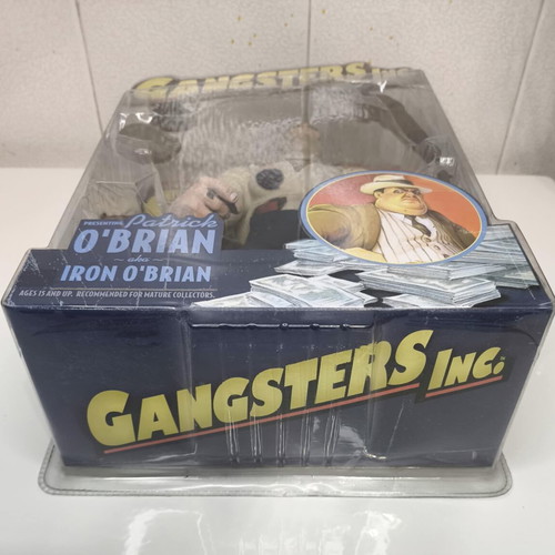 Figure 2003 MEZCO TOYZ Gangsters Inc. Patrick O'Brian A.K.A. Iron O'Brian new sealed
