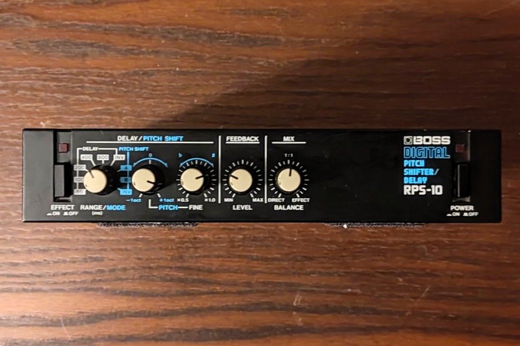 BOSS ボス　RPS-10 PITCH SHIFTER/DELAY Boss RPS-10 Pitch Shifter/Delay (IM Sep 86)