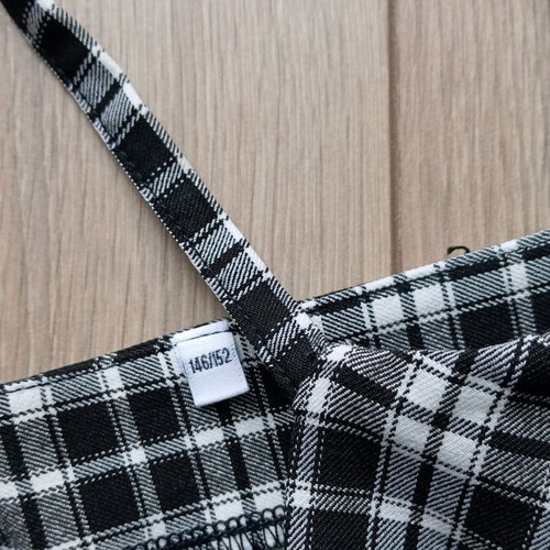 C&A dress black and white, like new, size 146-152