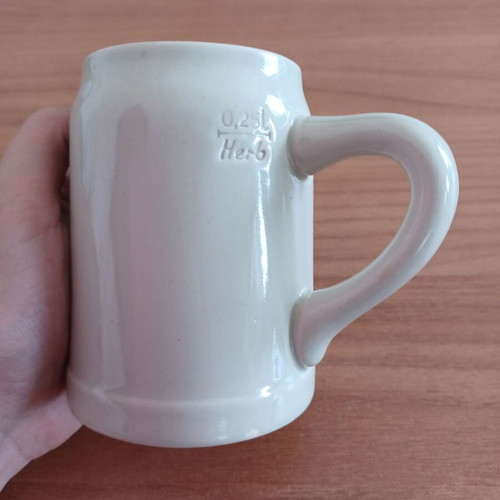 Paulaner Salvator Ceramic Beer Mug used