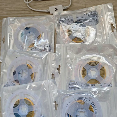 COB LED Strip Lights USB Dimmable 6x1m Warm White New