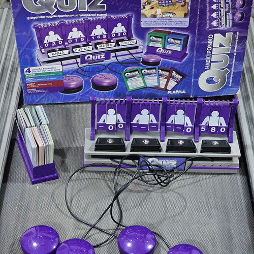 Electronic Quiz board game used in very good condition