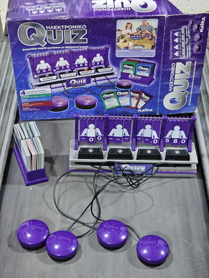 Electronic Quiz board game used in very good condition
