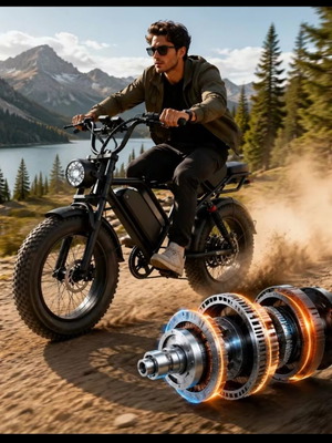 Fatbike 20" electric bike Headeer BK20 new