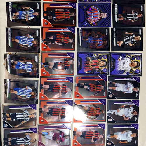 Topps Gold and Panini Prizm Base Premier League Collection new