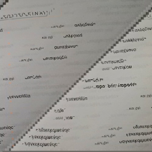 Το λέμε σωστά;Το γράφουμε σωστά;