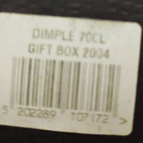 Dimple Whiskey Gift Box 2004 like new, aged 37 years