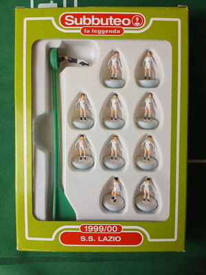 Subbuteo Lazio 1999/00 La Leggenda μεταχειρισμένο με αυτοκόλλητα