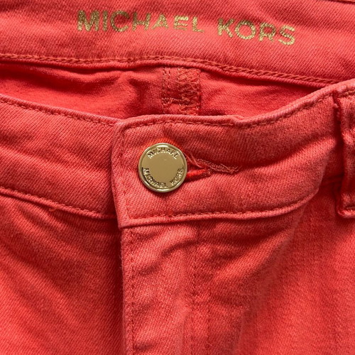 Michael Kors slim orange denim pants like new, size 29