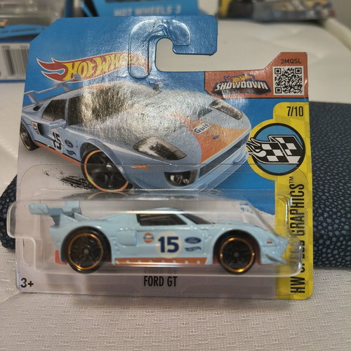 Hot Wheels Ford GT Gulf Speed Graphics new sealed