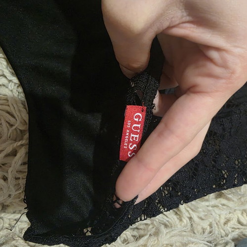 Guess black lace dress like new, size S/M