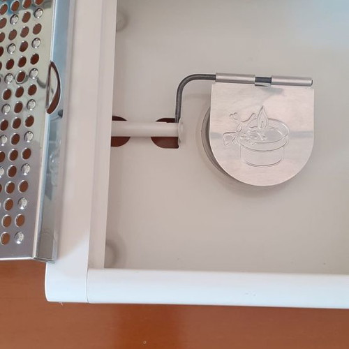 Food warmer device used with reso mechanism