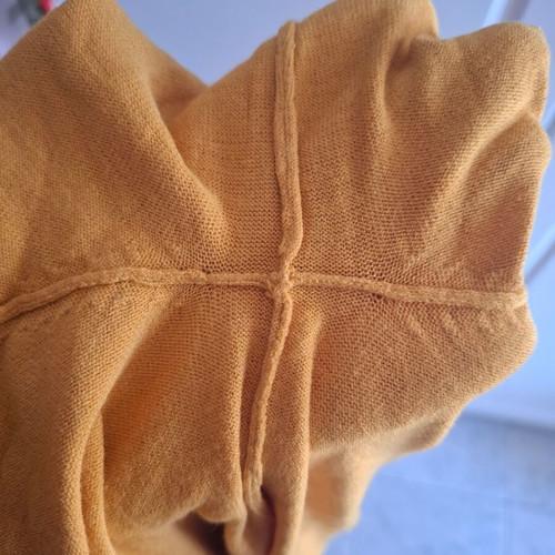 Attrattivo knitted sweater new, mustard color, size M/L
