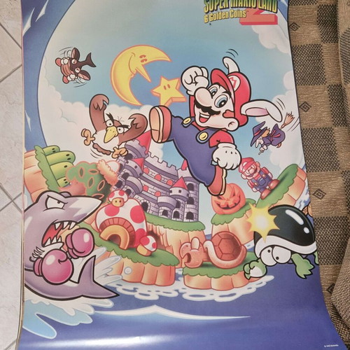 Game Boy Poster Super Mario Land 2: 6 Golden Coins καινούργιο