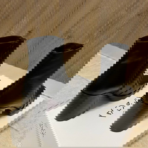 Sante Day2day δερμάτινα μποτάκια καινούργια, μέγεθος 39, μαύρα