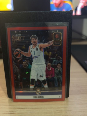 Luka Doncic Sticker Card New