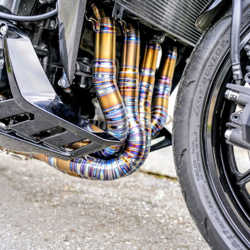 Full Titanium Exhaust for Kawasaki Z 1100 2026 Model New