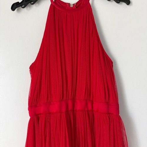 Tulle evening dress small red like new